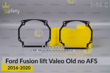 Перехідна рамка для Ford Fusion Valeo old no AFS (2016-2020) рест