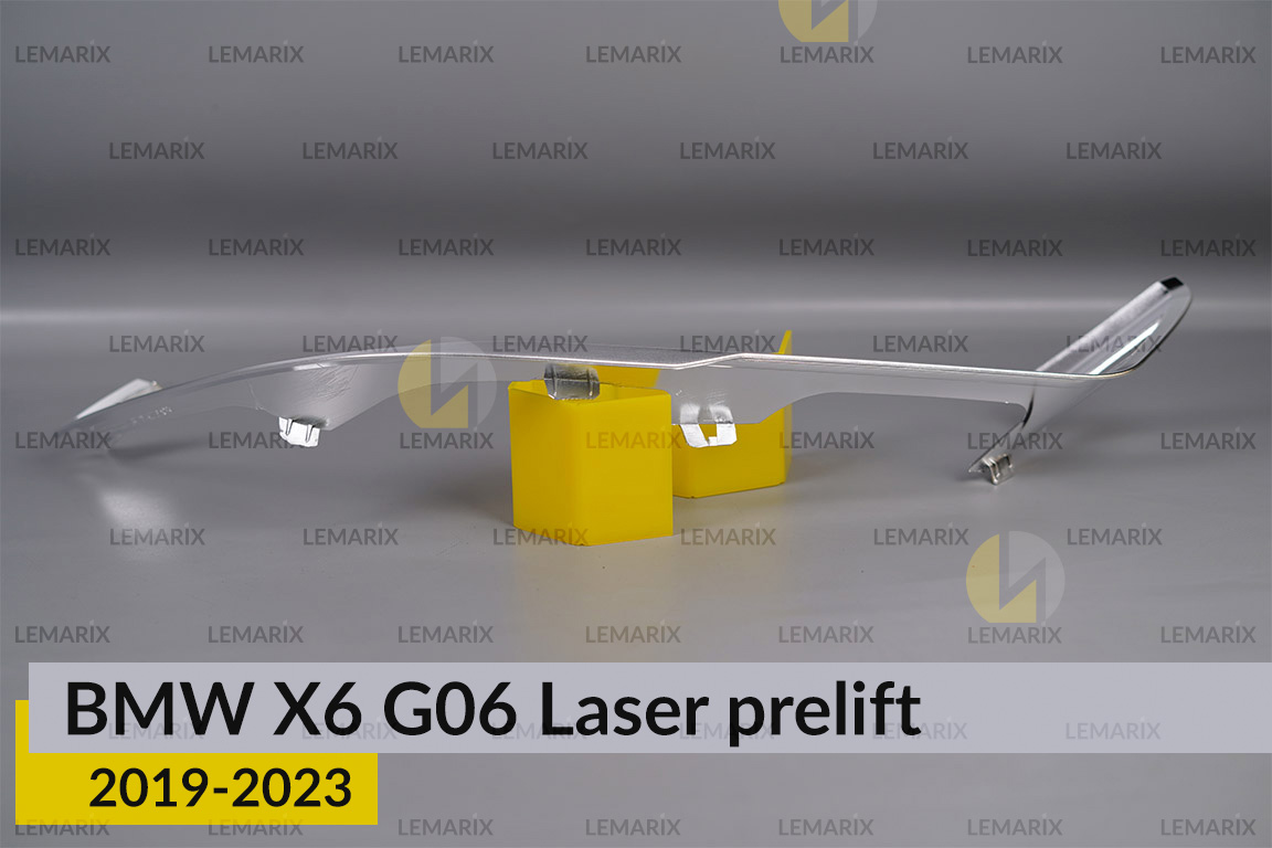 Хромована декоративна маска нижня BMW X6 G06 Laser (2019-2023) дорест права