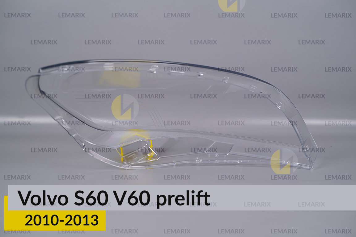 Скло фари Volvo S60 V60 (2010-2013) дорест ліве