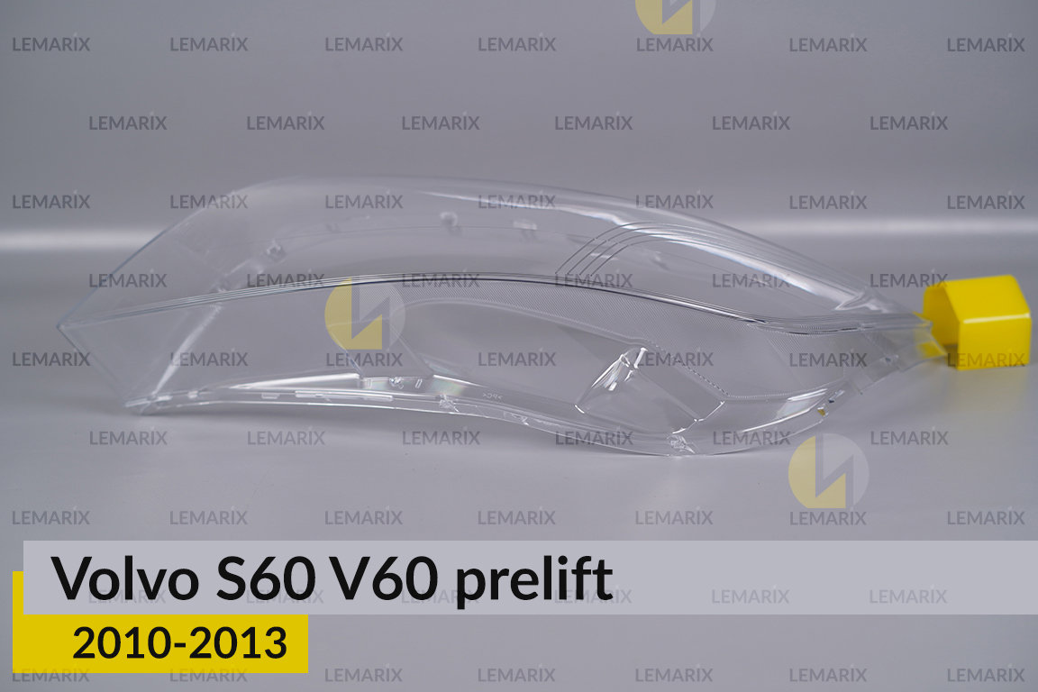 Скло фари Volvo S60 V60 (2010-2013) дорест ліве