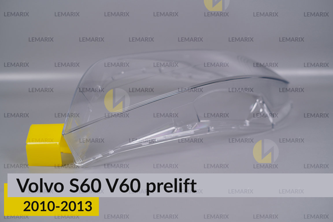 Скло фари Volvo S60 V60 (2010-2013) дорест ліве