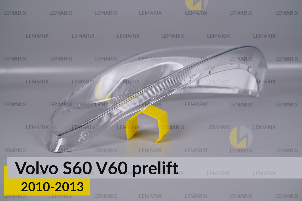 Скло фари Volvo S60 V60 (2010-2013) дорест ліве