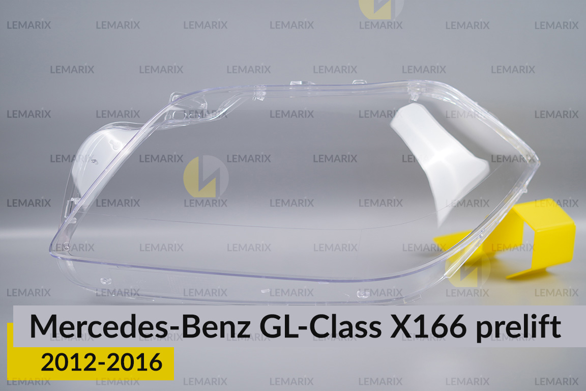 Скло фари Mercedes-Benz GL-Class X166 (2012-2016) дорест ліве