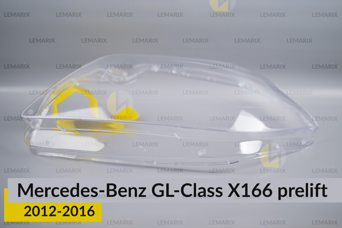 Скло фари Mercedes-Benz GL-Class X166 (2012-2016) дорест ліве