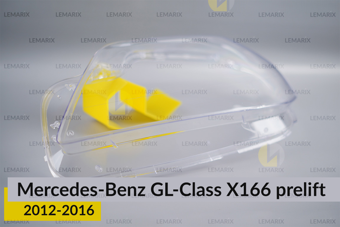 Скло фари Mercedes-Benz GL-Class X166 (2012-2016) дорест ліве