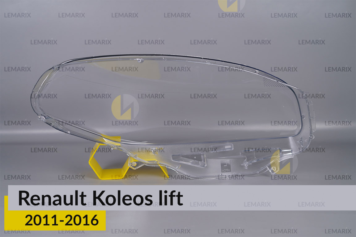 Скло фари Renault Koleos (2011-2016) рест ліве