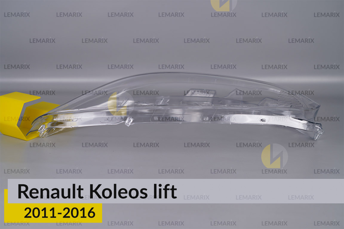 Скло фари Renault Koleos (2011-2016) рест ліве