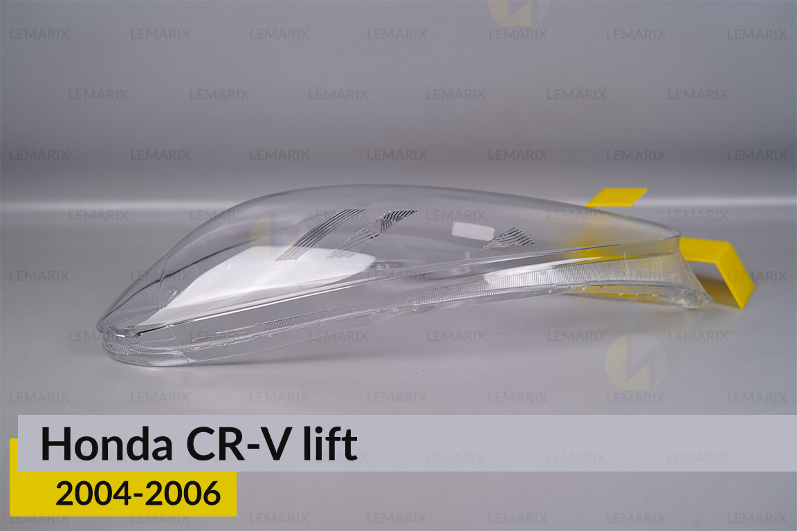Скло фари Honda CR-V (2004-2006) рест ліве