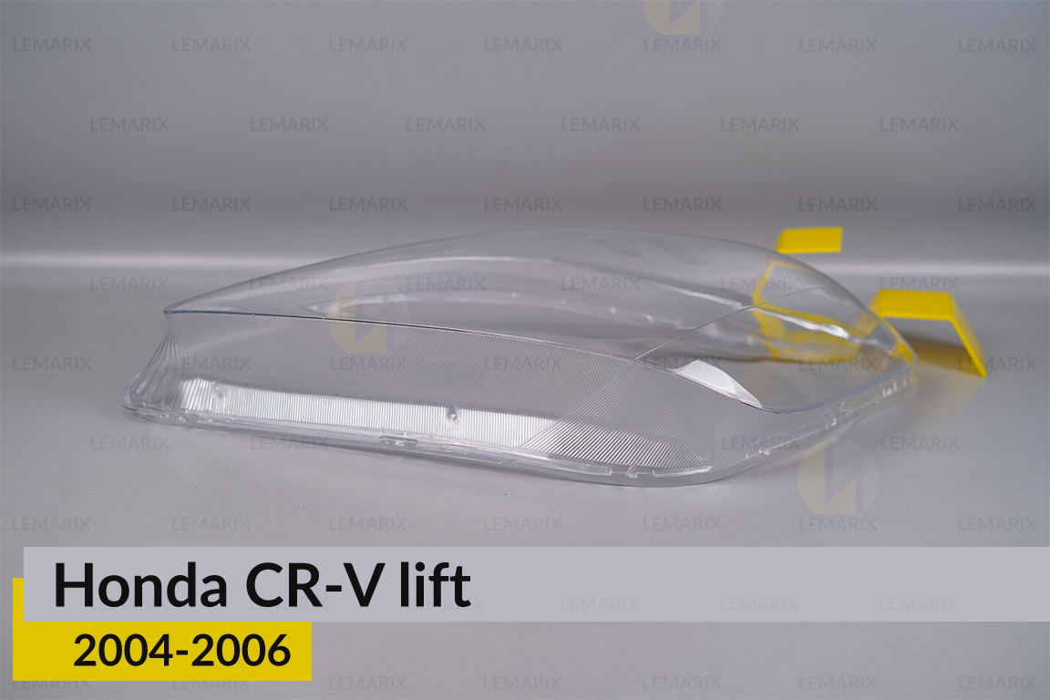 Скло фари Honda CR-V (2004-2006) рест ліве