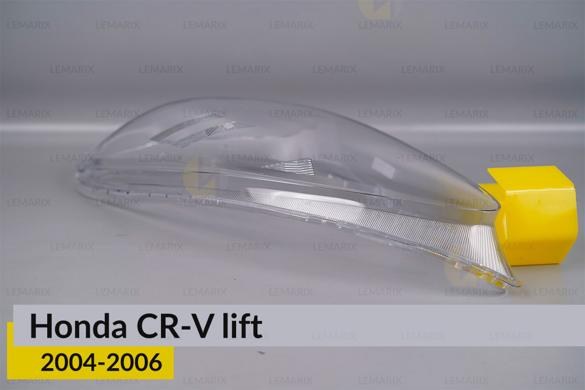Скло фари Honda CR-V (2004-2006) рест ліве