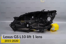 Корпус фари Lexus GS L10 1 лінза (2015-2020) рест лівий