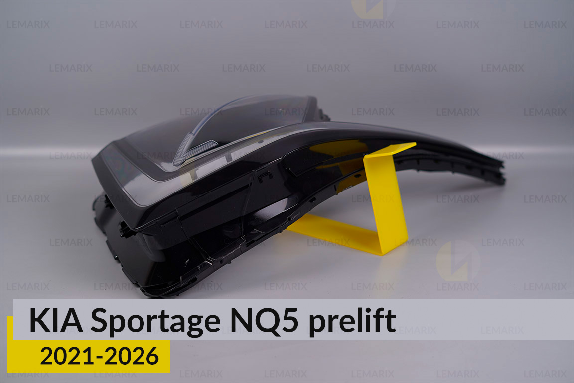 Скло фари KIA Sportage NQ5 LED (2021-2026) дорест праве