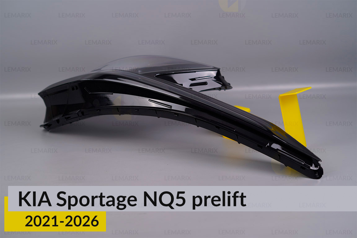 Скло фари KIA Sportage NQ5 LED (2021-2026) дорест праве