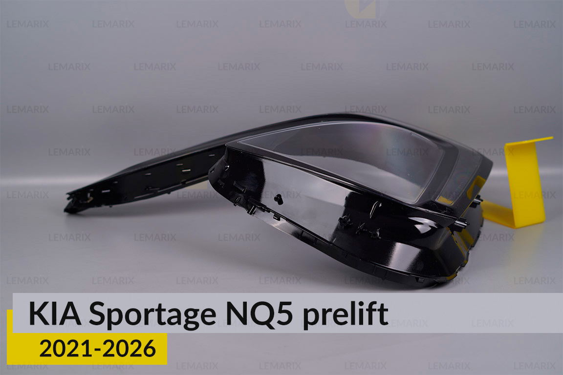 Скло фари KIA Sportage NQ5 LED (2021-2026) дорест праве