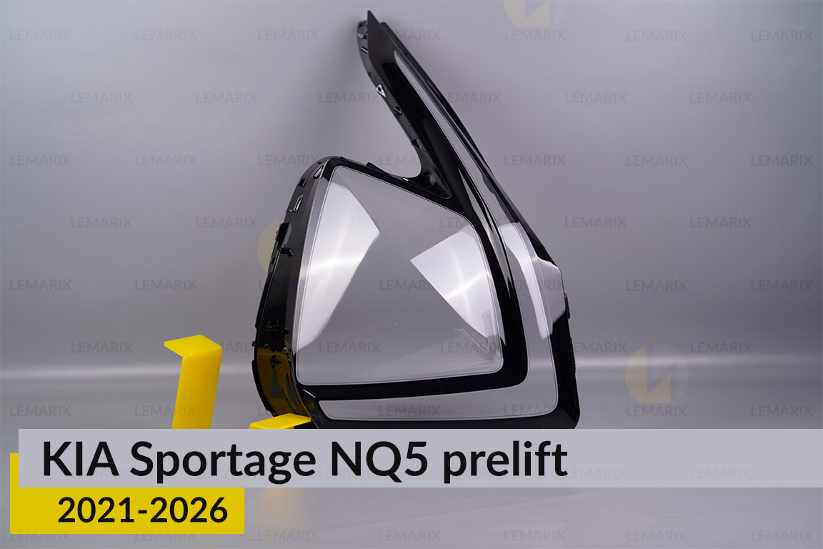 Скло фари KIA Sportage NQ5 (2021-2026) дорест праве