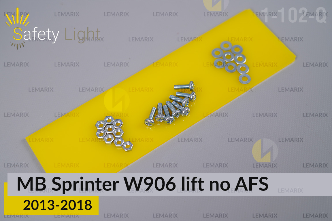 Перехідна рамка для Mercedes-Benz Sprinter W906 no AFS (2013-2018) рест