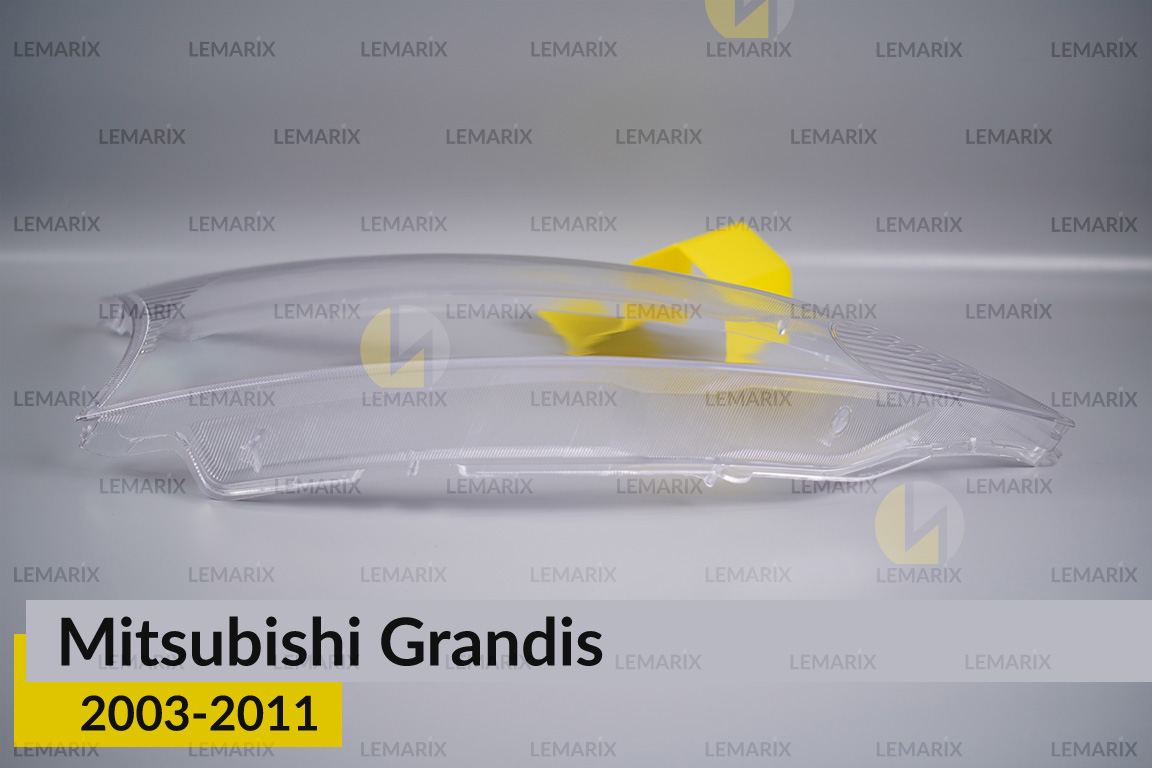 Скло фари Mitsubishi Grandis (2003-2011) праве