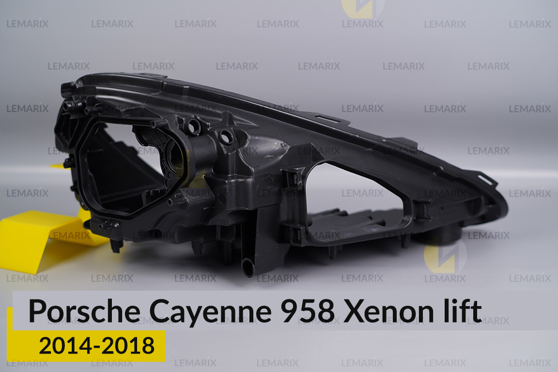 Корпус фари Porsche Cayenne 958 Xenon (2014-2018) рест лівий