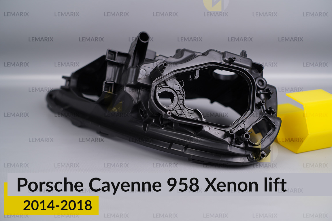 Корпус фари Porsche Cayenne 958 Xenon (2014-2018) рест лівий