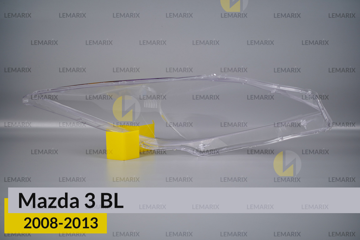 Скло фари Mazda 3 BL (2008-2013) ліве