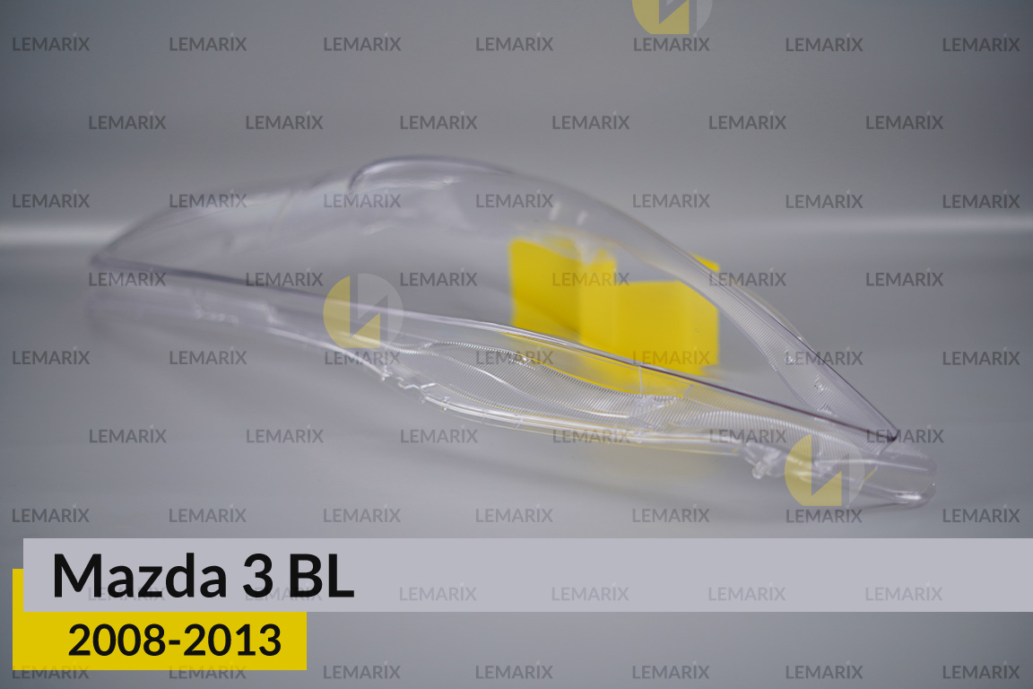 Скло фари Mazda 3 BL (2008-2013) ліве