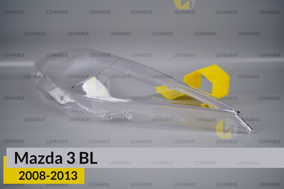 Скло фари Mazda 3 BL (2008-2013) ліве
