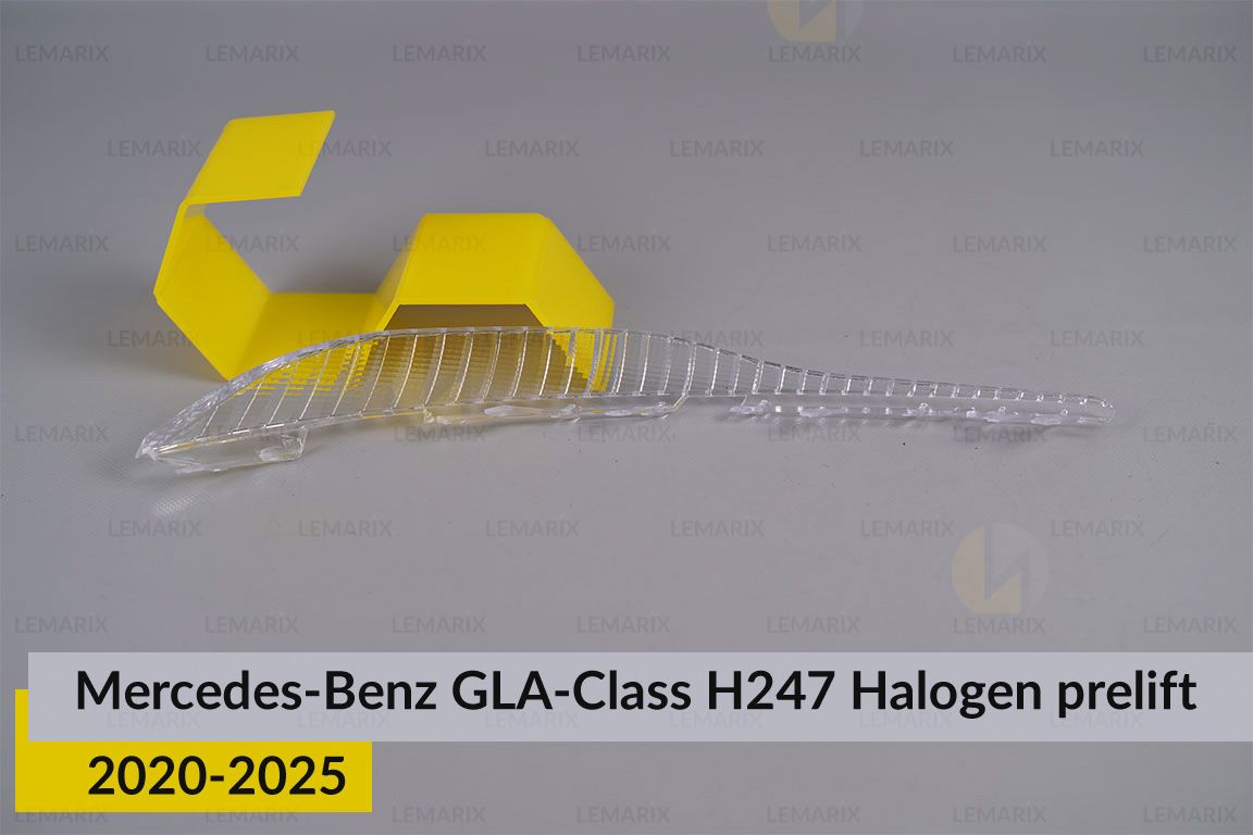 Декоративний абажур фари нижній Mercedes-Benz GLA-Class H247 Halogen (2020-2025) дорест правий