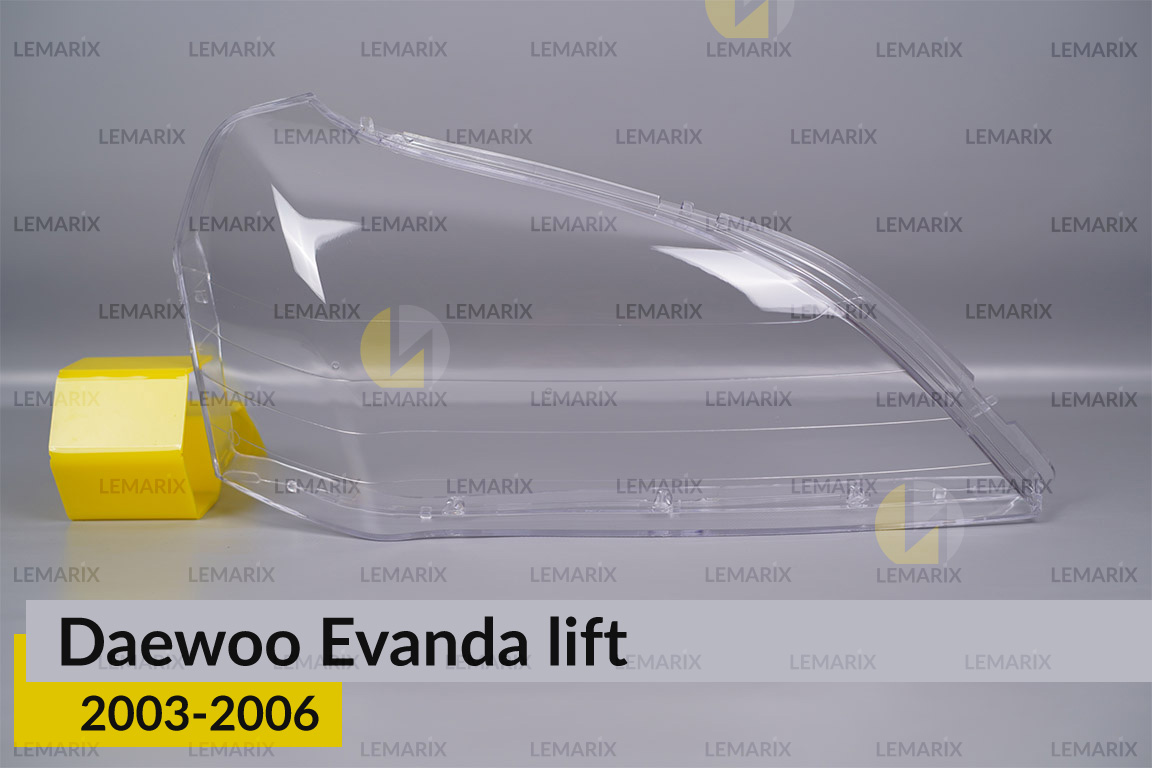 Скло фари Daewoo Evanda (2003-2006) рест праве