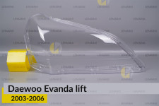 Скло фари Daewoo Evanda (2003-2006) рест праве