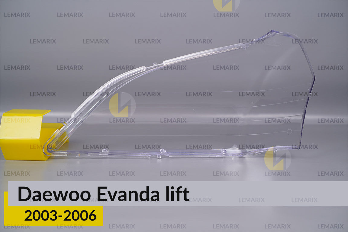 Скло фари Daewoo Evanda (2003-2006) рест праве