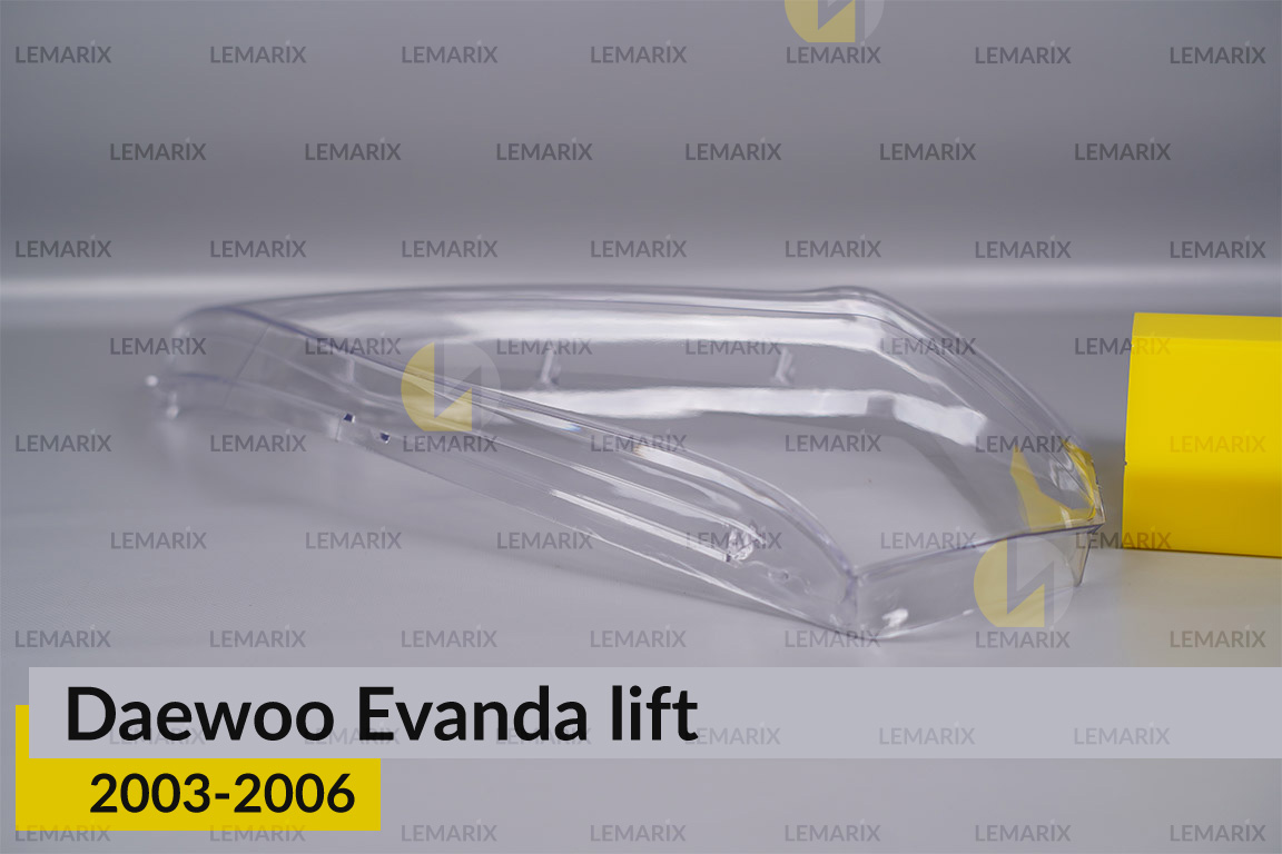 Скло фари Daewoo Evanda (2003-2006) рест праве