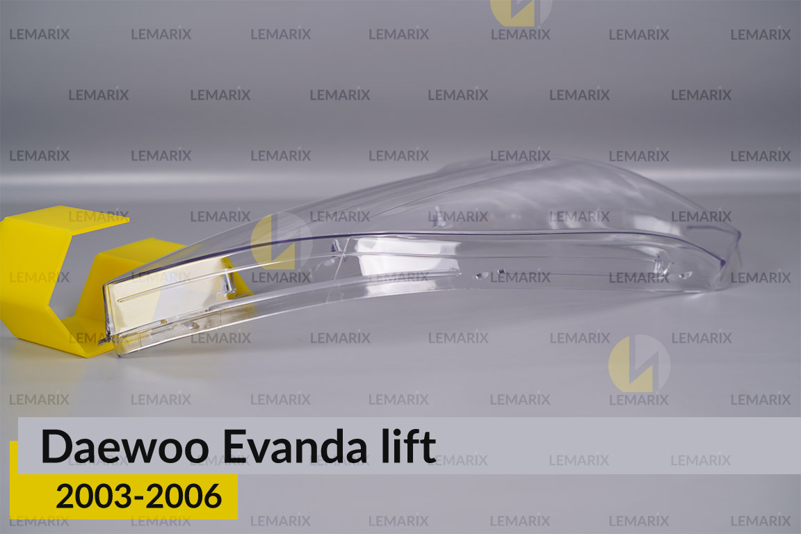 Скло фари Daewoo Evanda (2003-2006) рест праве