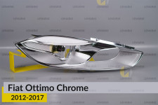 Декоративная маска Fiat Ottimo Chrome (2012-2017) правая