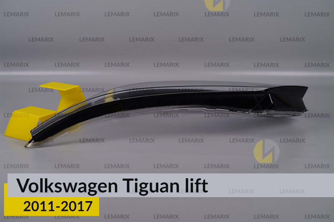 Скло фари VW Volkswagen Tiguan (2011-2017) рест ліве