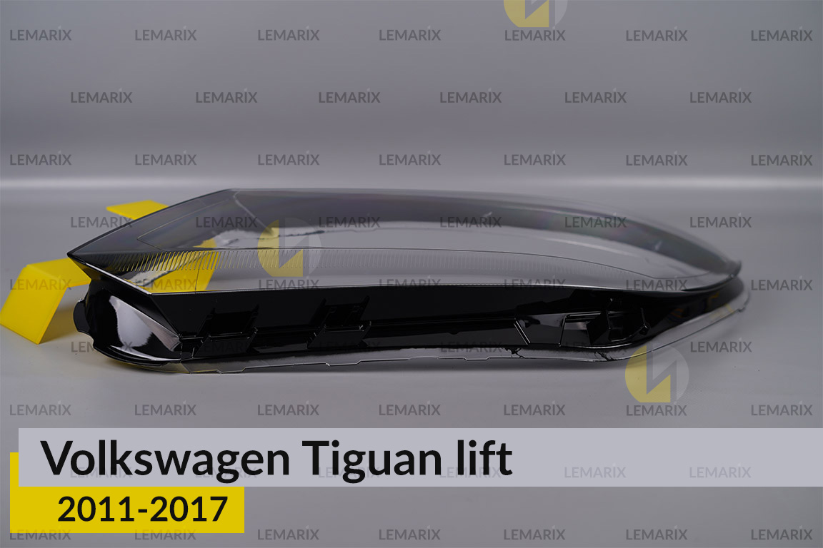 Скло фари VW Volkswagen Tiguan (2011-2017) рест ліве