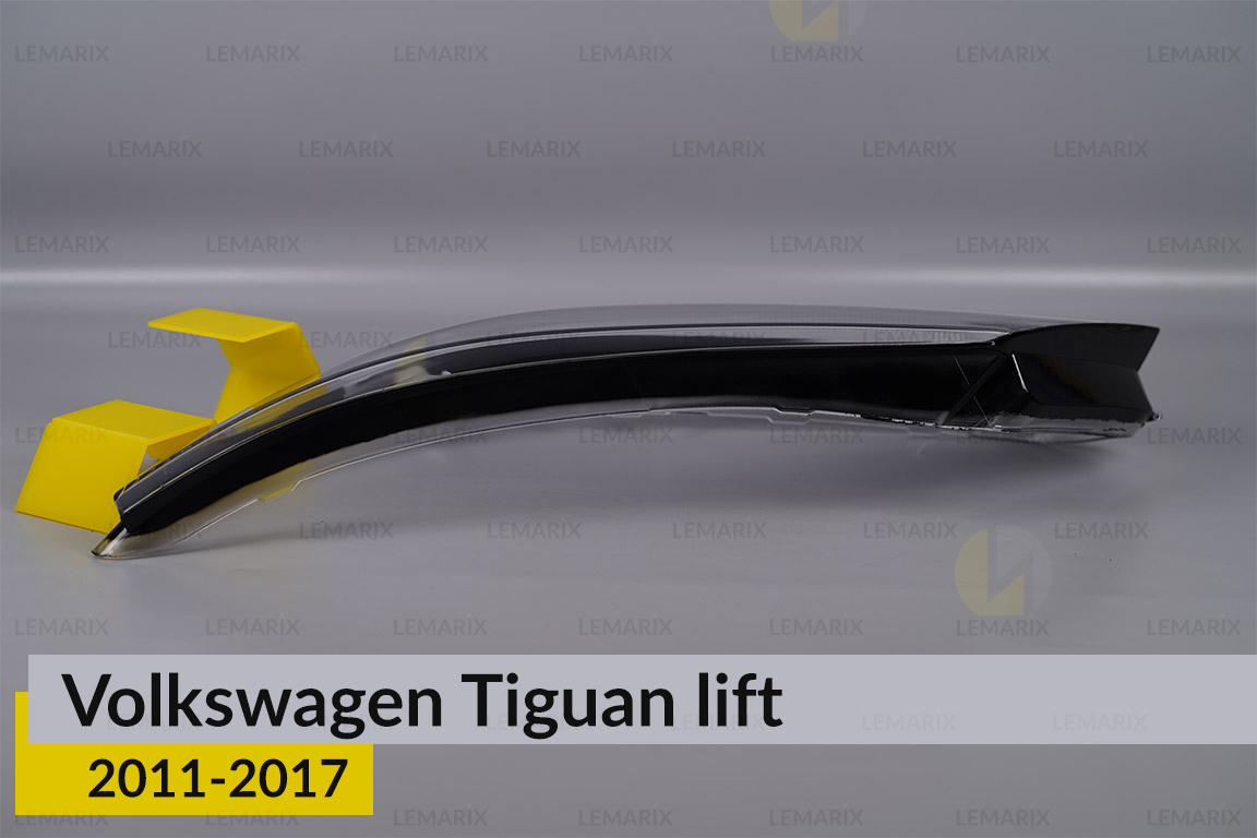 Скло фари VW Volkswagen Tiguan (2011-2017) рест ліве