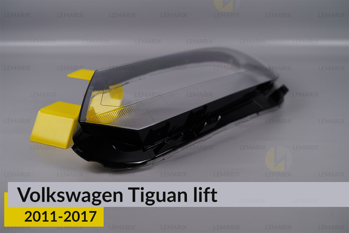Скло фари VW Volkswagen Tiguan (2011-2017) рест ліве