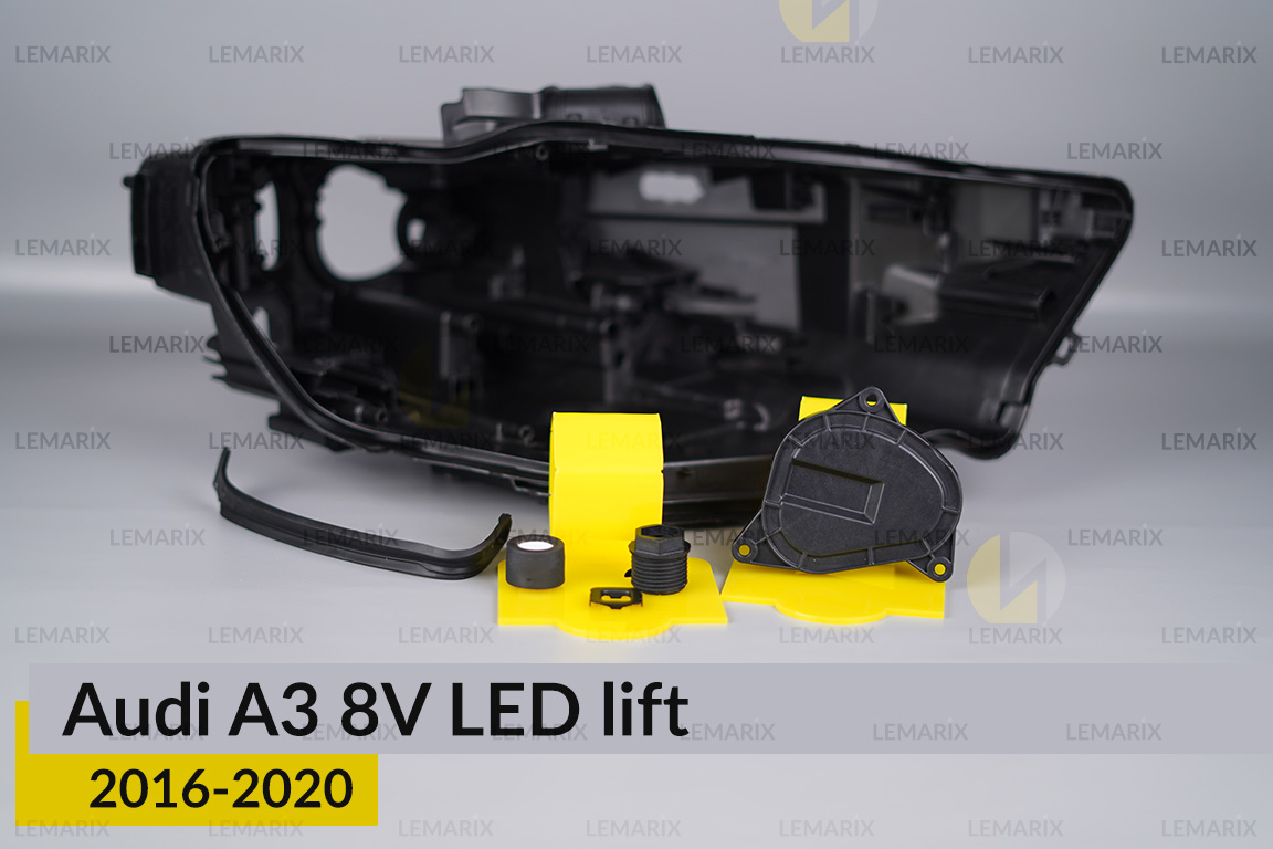Сервісний комплект корпуса фар Audi A3 8V LED (2016-2020) рест правий