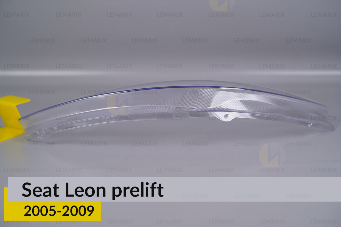 Скло фари Seat Leon (2005-2009) дорест ліве