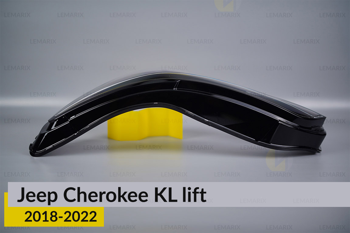 Скло фари Jeep Cherokee KL (2018-2022) рест ліве