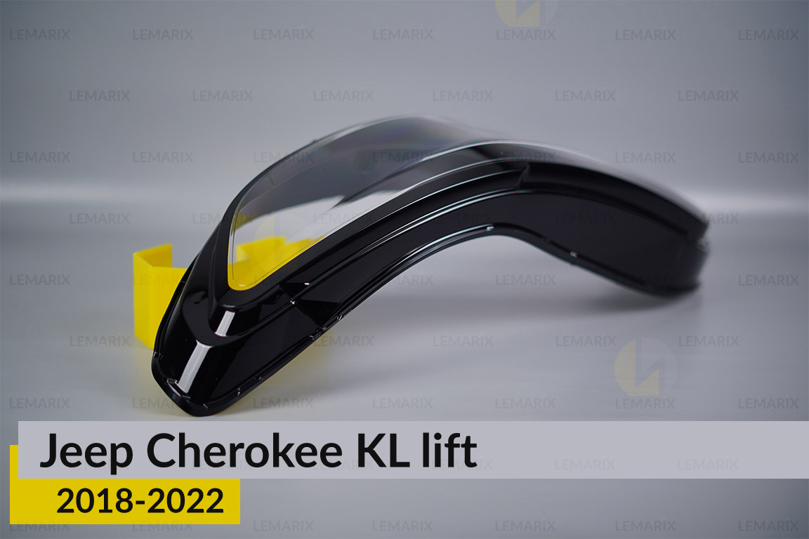 Скло фари Jeep Cherokee KL (2018-2022) рест ліве