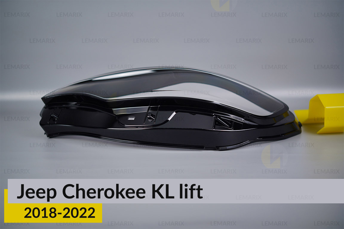Скло фари Jeep Cherokee KL (2018-2022) рест ліве