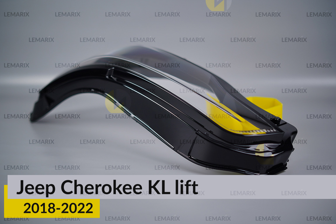 Скло фари Jeep Cherokee KL (2018-2022) рест ліве
