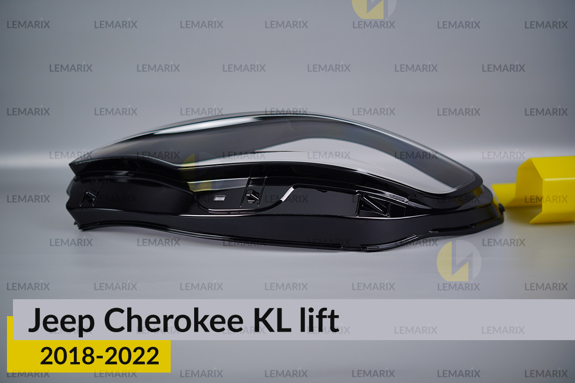 Скло фари Jeep Cherokee KL (2018-2022) рест ліве