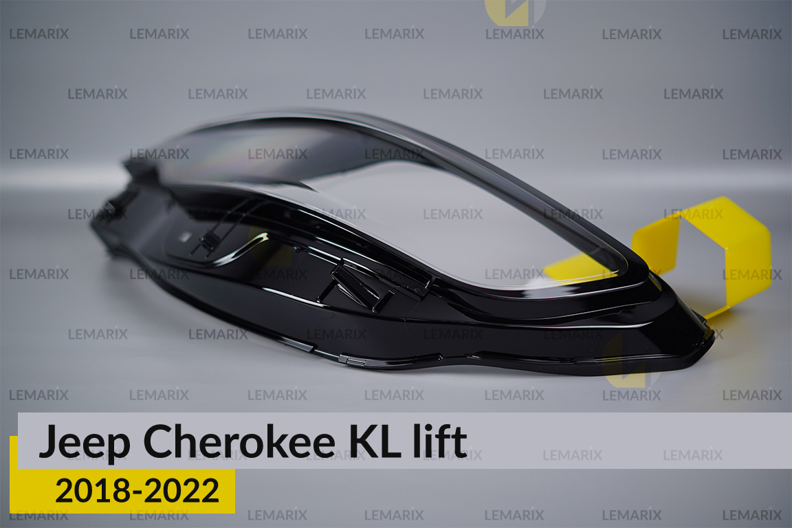 Скло фари Jeep Cherokee KL (2018-2022) рест ліве