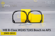 Переходная рамка для Mercedes-Benz B-Class W245 T245 Bosch no AFS (2005-2011)