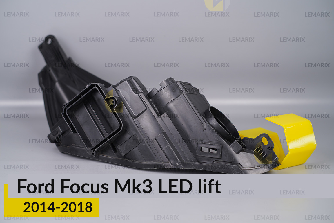 Корпус фари Ford Focus Mk3 LED (2014-2018) рест лівий