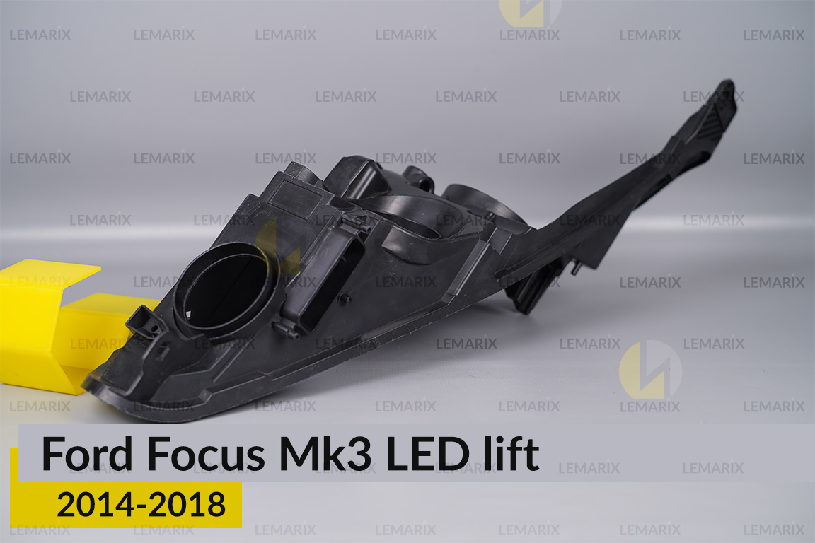 Корпус фари Ford Focus Mk3 LED (2014-2018) рест лівий