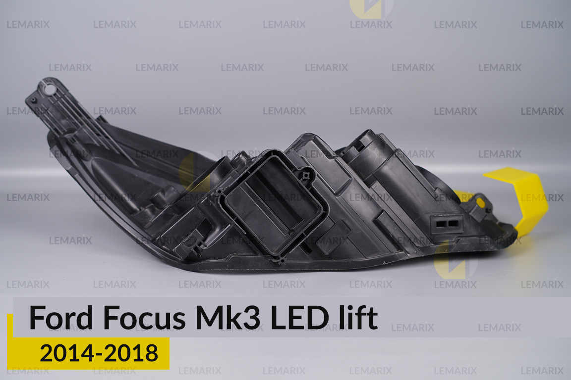 Корпус фари Ford Focus Mk3 LED (2014-2018) рест лівий