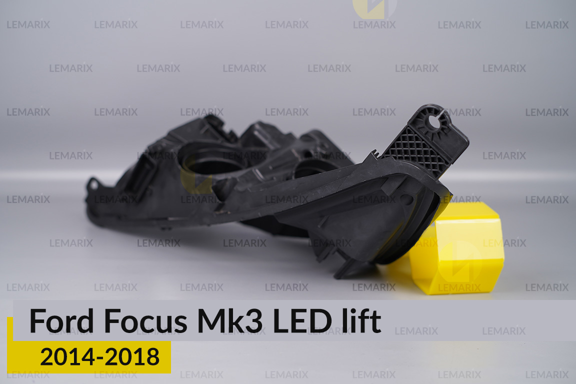 Корпус фари Ford Focus Mk3 LED (2014-2018) рест лівий